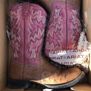 Justin Ostrich leather boots